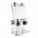 Olympia Graandispenser Dubbel 2x 4L - RVS & SAN Voedseldispenser