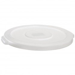 Rubbermaid Brute deksel voor L651 - wit deksel 37,8L container