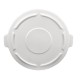 Rubbermaid Brute deksel voor L651 - wit deksel 37,8L container