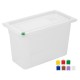 Hygiplas Click PP GN-bak 1/3 met deksel & 7 HACCP-kleurclips 200 mm 6,9L (set van 4)