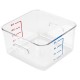 Rubbermaid polycarbonaat voedseldoos 4L – helder