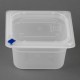 Hygiplas Click PP GN-bak 1/6 met deksel & 7 kleurclips 100 mm 1,5L (set van 4)