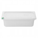 Hygiplas Click PP GN-bak 1/3 met deksel & 7 HACCP-kleurclips 100 mm 3,6L (set van 4)
