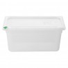 Hygiplas Click PP GN-bak 1/3 met deksel & 7 kleurclips 150mm 5,3L (set van 4)