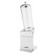 Olympia Graan Dispenser Enkel 4L - RVS & SAN Voedseldispenser Zilver