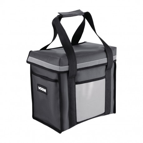 Vogue geïsoleerde bezorgtas bovenlader grijs 330x230x330mm