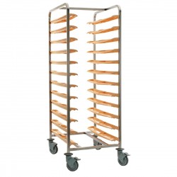 Matfer Bourgeat regaalwagen 24 etages RVS