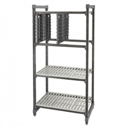 Cambro Universeel Opbergrek Starterset voor Basics Plus Planken, 530 mm Diep