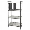 Cambro Universeel Opbergrek Starterset voor Basics Plus Planken, 530 mm Diep