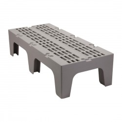 Cambro stapelrek 300 x 533 x 1220mm – Polypropyleen, Grijs