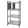 Cambro Universeel Opbergrek Starterkit voor Basics Plus Planken, 610 mm Diep