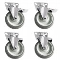 Buffalo Vogue zwenkwielen (4 stuks) – accessoire voor modulaire rekken CP829-A