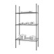 Nisbets Essentials 3-laags gecoat stellingsysteem 1820 x 915 x 457mm - modulair rek in staal