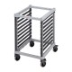 Cambro GN 2/1 Regaalwagen Composiet 9 Etages - Grijs