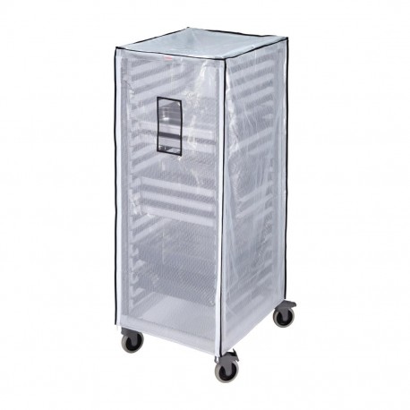 Cambro Beschermhoes voor GN 2/1 Regaalwagen - Helder Vinyl