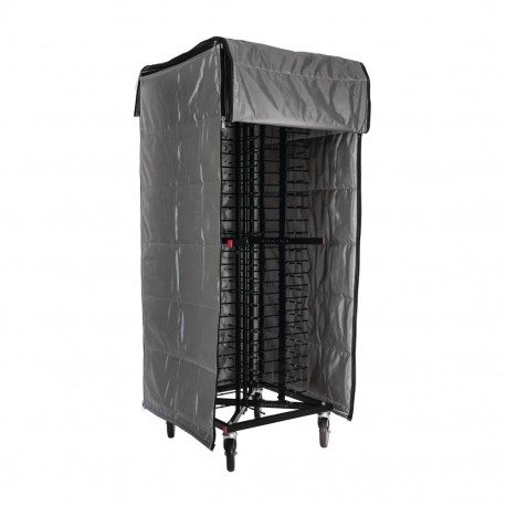 Jackstack Thermocover – Thermohoes voor Bordenrekken en Serveerwagens (Grijs)