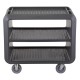 Cambro Pro Service Kar – Zwarte Serveerwagen van Polypropyleen