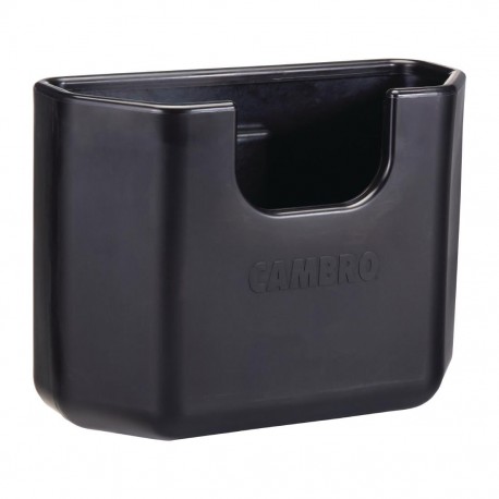 Cambro Pro Quick-Connect Afvalbak Klein - Zwart Polypropyleen