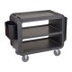 Cambro Pro Quick-Connect Afvalbak Klein - Zwart Polypropyleen