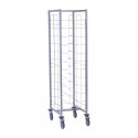 Tournus Bordenstapelwagen RVS 12 niveaus - Serveerwagen Zilver