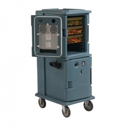 Cambro Elektrisch Verwarmde Geïsoleerde Pandrager 114L - Blauw