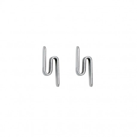 Metro Max Q schapverbinders - set van 2 stuks, staal, zilver