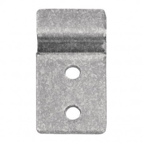 Metro Super Erecta muurplaatjes (2 stuks) – Carbonstaal plankdragers voor wandmontage