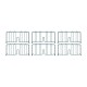 Metro Super Erecta schapverdelers 46x20,3cm (4 stuks) – Groen