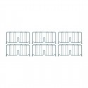 Metro Super Erecta schapverdelers 46x20,3cm (4 stuks) – Groen
