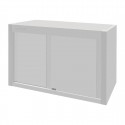 Vogue Wandkast RVS 650x1200x400mm – Zilver