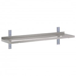 Gastro-M Complete Wandplank RVS 1 Niveau 100x40cm - Volledige Montageset