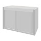 Vogue Wandkast RVS 650x900x400mm – Zilver