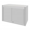 Vogue Wandkast RVS 650x900x400mm – Zilver
