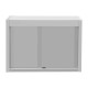 Vogue Wandkast RVS 650x900x400mm – Zilver