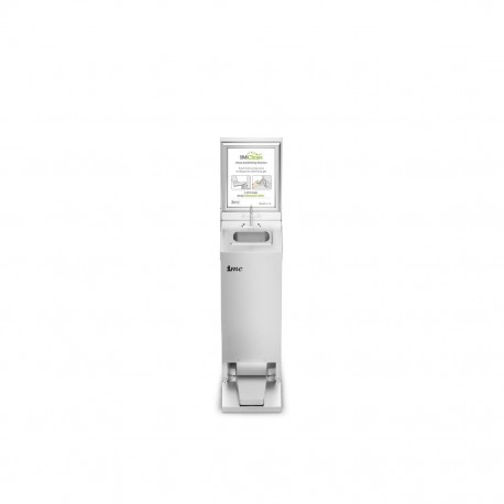 IMC Junior mobiel handreinigingsstation laag model – RVS spoeltafel zilver 5L