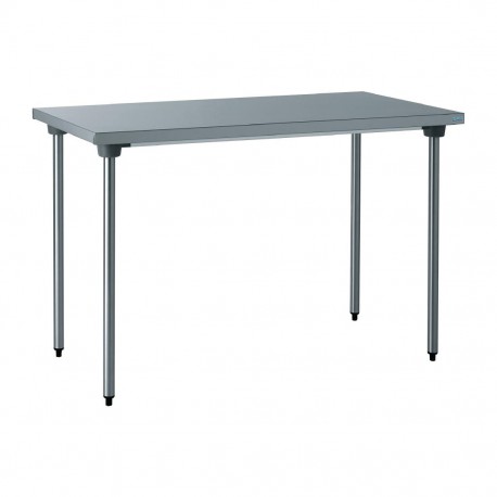 Tournus RVS werktafel 1800mm - Zilver
