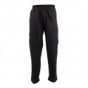 Chef Works unisex baggy koksbroek zwart, maat M