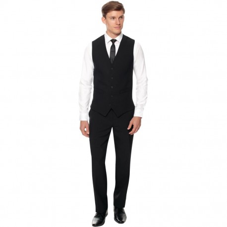 Herenpantalon zwart – Polyester koksbroek voor bedienend personeel