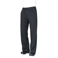 Chef Works Cool Vent koksbroek zwart uniseks – maat L