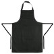 Whites halterschort zwart (5 stuks) – Whites Chefs Clothing