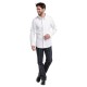 Chaud Devant chef shirt wit S – koksbuis in overhemdmodel
