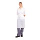 Whites waterdicht schort wit - Nylon halterschort van Whites Chefs Clothing