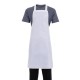 Whites waterdicht schort wit - Nylon halterschort van Whites Chefs Clothing