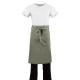 Whites standaard sloof olijfgroen – katoen & polyester bistroschort