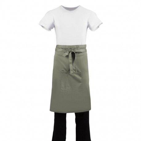 Whites standaard sloof olijfgroen – katoen & polyester bistroschort