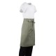 Whites standaard sloof olijfgroen – katoen & polyester bistroschort