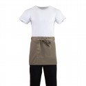 Whites korte sloof lichtbruin - Heupschort van Whites Chefs Clothing