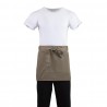 Whites korte sloof lichtbruin - Heupschort van Whites Chefs Clothing