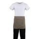 Whites korte sloof lichtbruin - Heupschort van Whites Chefs Clothing