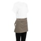 Whites korte sloof olijfgroen - Heupschort katoen/polyester | Whites Chefs Clothing